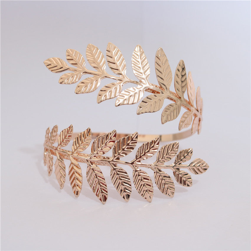 Leaf branch bracelet