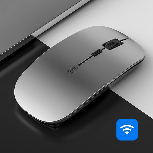 Wireless mouse battery version silent ultra-thin sliding mouse