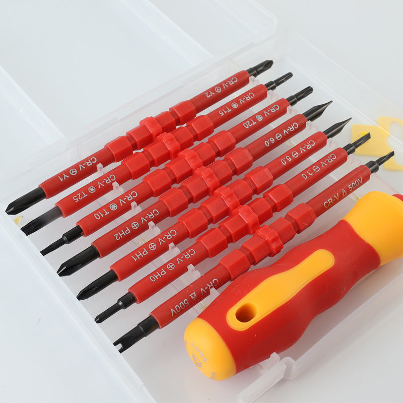 Electrician Insulation Multi-purpose Repair Tool Screwdriver Set