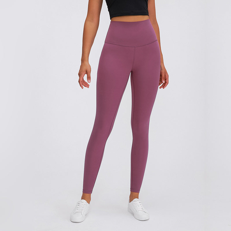 High Waisted Yoga Pants For Women Sports Nine-Point Pants