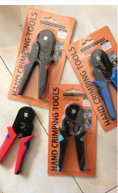 Pipe type terminal crimping pliers