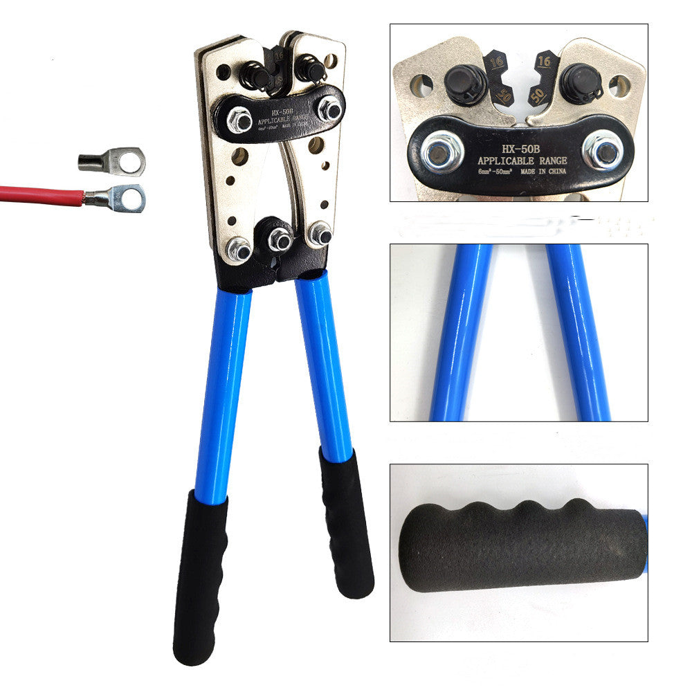 Crimping Pliers For Bare Terminal Copper Aluminum Cables