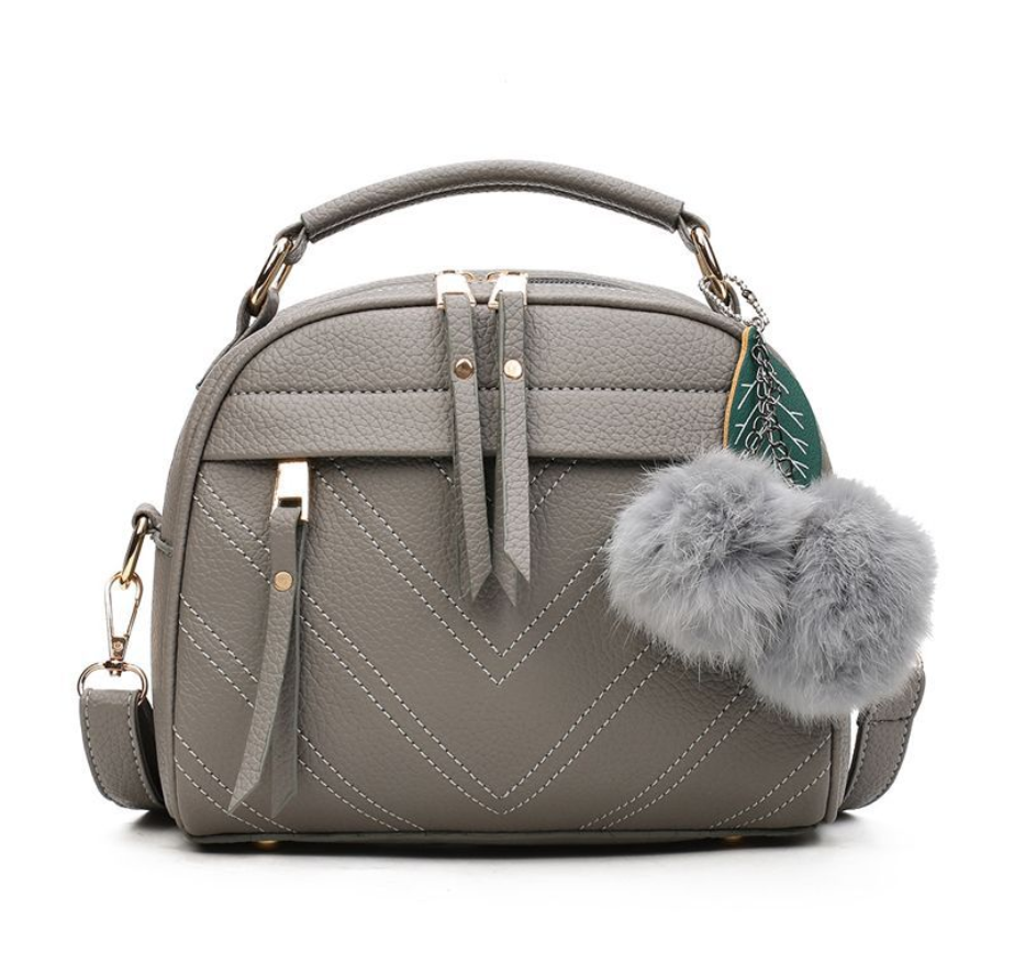 Hair ball, shoulder bag, shoulder bag