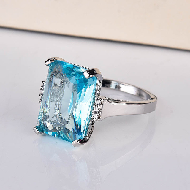 Kuololit Paraiba Gemstone Rings for Women