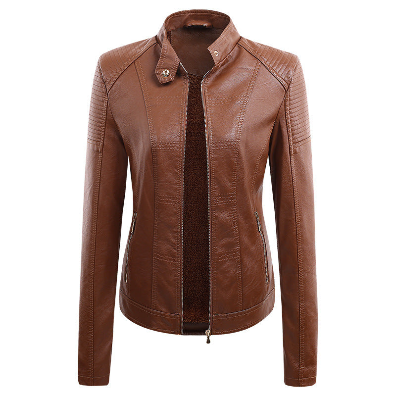 New Style Women's Jacket Women's Leather Jacket Women's Leather