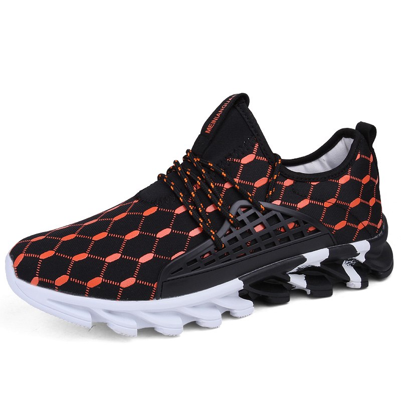 Men's Sport Sneakers Men Comfortable Sports Outdoor Running Shoes 2021 Newest Male Breathable Footwear for Men Lace-Up