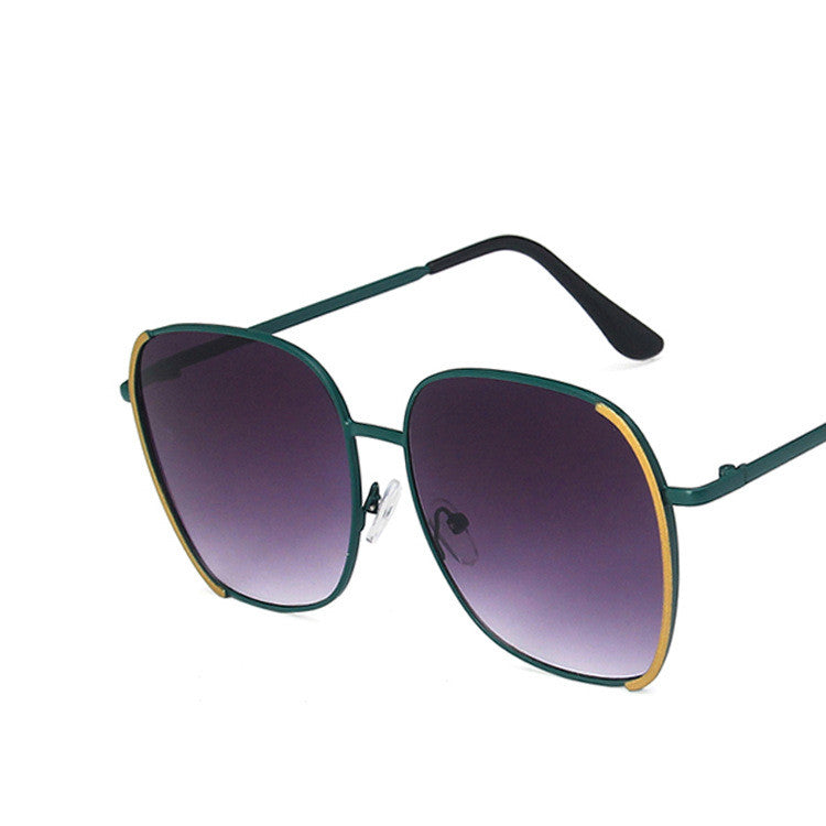 Female Fashion Simple Thin Anti-UV Sunglasses