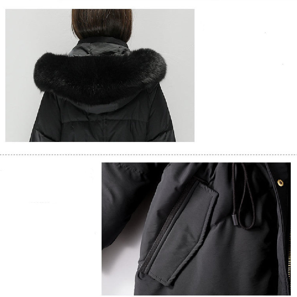 Long Over Knee Down Jacket For Women