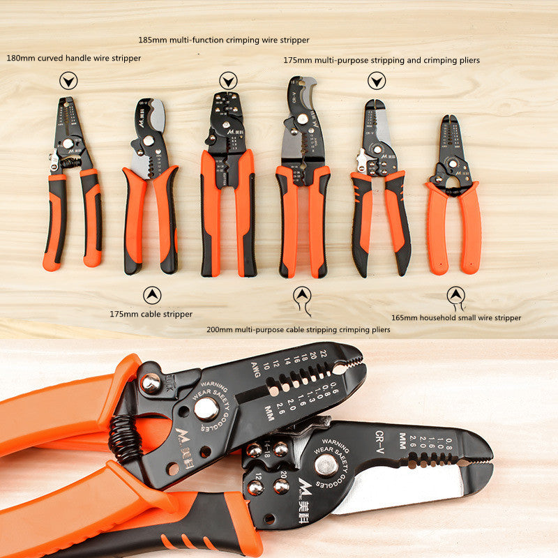 Multifunctional Electrician Manual Peeling Pliers